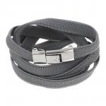 Шнурки для обуви без завязывания с фиксатором 2шт, длина 100см, ширина 8мм, 3 цвета