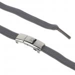 Шнурки для обуви без завязывания с фиксатором 2шт, длина 100см, ширина 8мм, 3 цвета