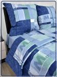 Постельное белье Шуйская бязь Гуднайт 20605-2 синий