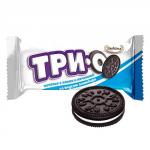 Печенье ТРИО какао с начинкой со вкусом пломбира