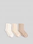 Носки жен. в наборе из 3 пар Uzkuz_G бежевый