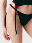 Трусы в наборе с поясом для чулок Bless черный
