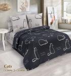КПБ (бязь 125гр) Cats + (ТРЕЙД)