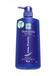 *LION Shokubutsu мужской расслабляющий крем-гель для душа с экстрактом водорослей 450 мл