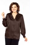 Блуза Элль стиль 2404/4а-Р шоколад