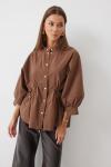Блуза LYUSHe 4194-Р коричневый