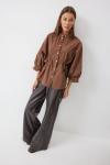 Блуза LYUSHe 4194-Р коричневый