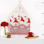 Полотенце кухонное из рогожки "Былины"