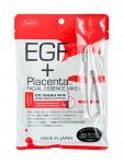 JAPAN GALS Placenta + Маска с плацентой и EGF фактором 7 шт