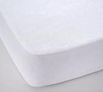 Наматрасник «Белый 100% полиэстер (махра)», 90*200*30