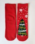 Носки НГ р.35-40 "New Year's magic" Ёлка