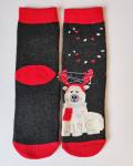Носки НГ р.35-40 "New Year's magic" Медведь