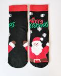 Носки НГ р.35-40 "New Year's magic" Санта Merry Cr