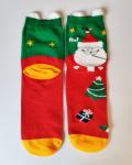 Носки НГ р.35-40 "New Year's magic" Санта