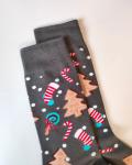 Носки НГ р.40-45 "Happy NY" Носки, леденцы