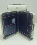 Комплект из 3-х чемоданов полипропилен алюминий