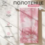 Полотенце детское махровое «Этель. Волшебный лес», 50?90 см, хлопок 100%, розовое