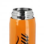 РЫЖИЙ Термос-кружка с крышкой на защелке 450мл, нерж.сталь