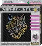 Набор для картины Сильвер-арт.Волк (декорирование)