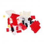 ИГРОЛЕНД Город Конструктор Гонки Городские Машины, инерция, 45-51 дет, коллекция, 10х7х4 см., 4 диз.