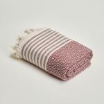 Плед Naturel 170х220см, бордо