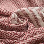 Плед Naturel 170х220см, бордо