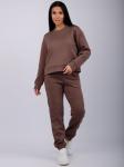 Костюм "Богема 3" коричневый, жаккард