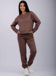 Костюм "Богема 3" коричневый, жаккард