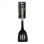 SATOSHI Монте Лопатка с прорезями, 34,5х9,8см, нерж.сталь, нейлон