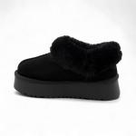 Угги из натуральной кожи 702-1 черные п/п