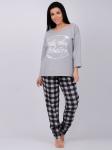 Брюки пижамные "Ассорти" с карманом, футер