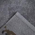 Полотенце махровое Love Life «Милитари» 70?130 см, цв. графит, 100% хлопок, 360 г/м?