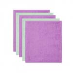 Махровые полотенца «Этель» Summer, 30?30 см - 5 шт., хлопок 100%