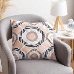 Наволочка декоративная 40?40 см, Circle powdery, 100% хлопок