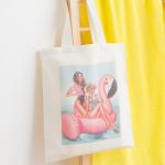 Полотенце в сумке Этель Best Friends, 70?130 см, цвет жёлтый, 100% хлопок