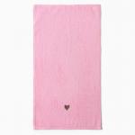 Полотенца махровые «Этель» LOVE, 3 шт., 30?60 см, хлопок 100%, розовые