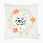 Набор декоративных наволочек «Flowers» - 4 шт., 40?40 см, велюр