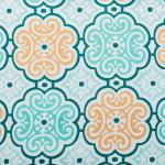 Штора блэкаут портьерная «Этель. Дамаск», зелёная, 200?250 см