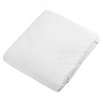 Наматрасник-чехол 120х200х20, синтепон 100 гр, верх бязь, 100% хлопок Белый