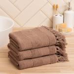 Полотенце для ног Love Life Turkish dream, 50?90 см, хлопок 100%, мокко