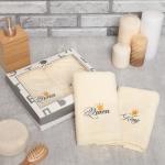 Полотенца махровые «Этель» Queen & King, 35?50 см - 2 шт., хлопок 100%