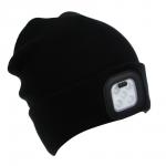 AZOR FISHING Шапка акрил с фонарем налобным, 22,5х19 см, LED, 3 режима, 400лм, 200 мАч, USB