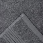 Полотенце махровое Love Life «Пассат», 50?90 см, хлопок 100%, тёмно-серое