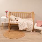 КПБ детский 'Чистый хлопок', поплин, 'Мильфлёр ВБ' Пододеяльник 112х147; простыня 150x190;наволочка 40х60 (1шт)