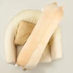 Мягкая игрушка-подушка «Кот», 110 см, цвет бежевый