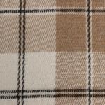 Плед «Эльф» 170?210 см, новозеландская шерсть, белый/бежевый/коричневый