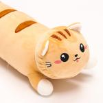 Мягкая игрушка «Кот-батон», 50 см, цвет рыжий