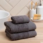 Полотенце махровое Love Life «Идеал» 50?90 см, серый, 100% хл, 450 г/м?