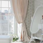 Штора портьерная «Этель», 265?270 см, валенсия белое золото