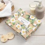 Махровые полотенца «Этель» Summer time, 30?30 см - 5 шт., хлопок 100%